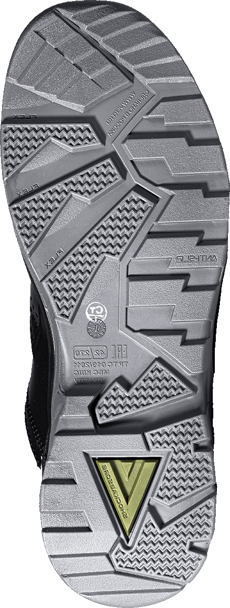 Ботинки VERT (VERT 3003) с КП и КС шерст.мех, кожаные ПУ/ТПУ