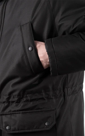 Куртка мужская ФОРПОСТ зимняя для защиты от пониженных температур механических воздействий и ОПЗ, черная Кур 209