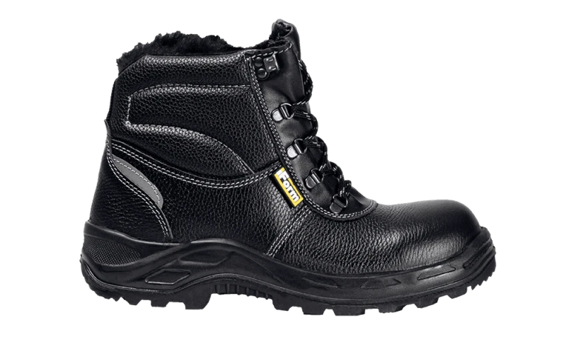 Ботинки TURBO с КП нат. мех, хромовые ПУ/нитрил (Бот. 120)