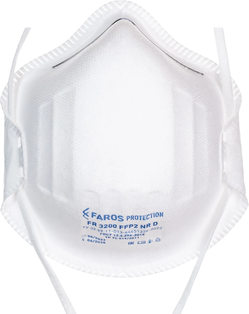 Полумаска фильтрующая FR 3200, FFP2 NR D (STANDART) Рес 226